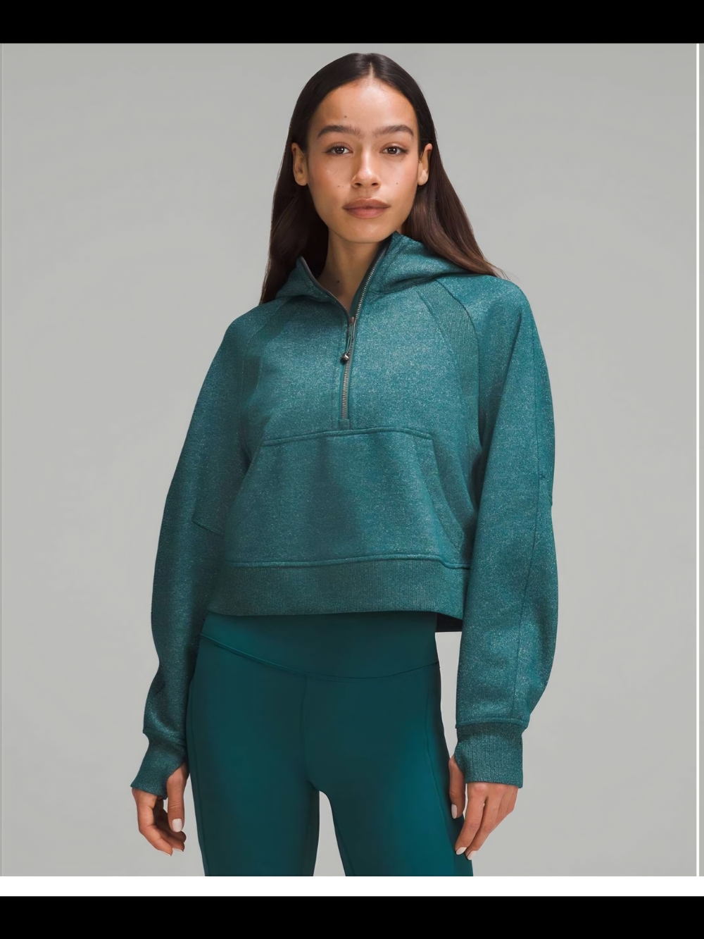 Lululemon Scuba Oversized Half Zip Hoodie *Spark
